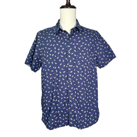 Toad & Co | Men | Fletch Organic Cotton Kayak Ripstop SS Button Up Shirt | Large - Picture 2 of 12